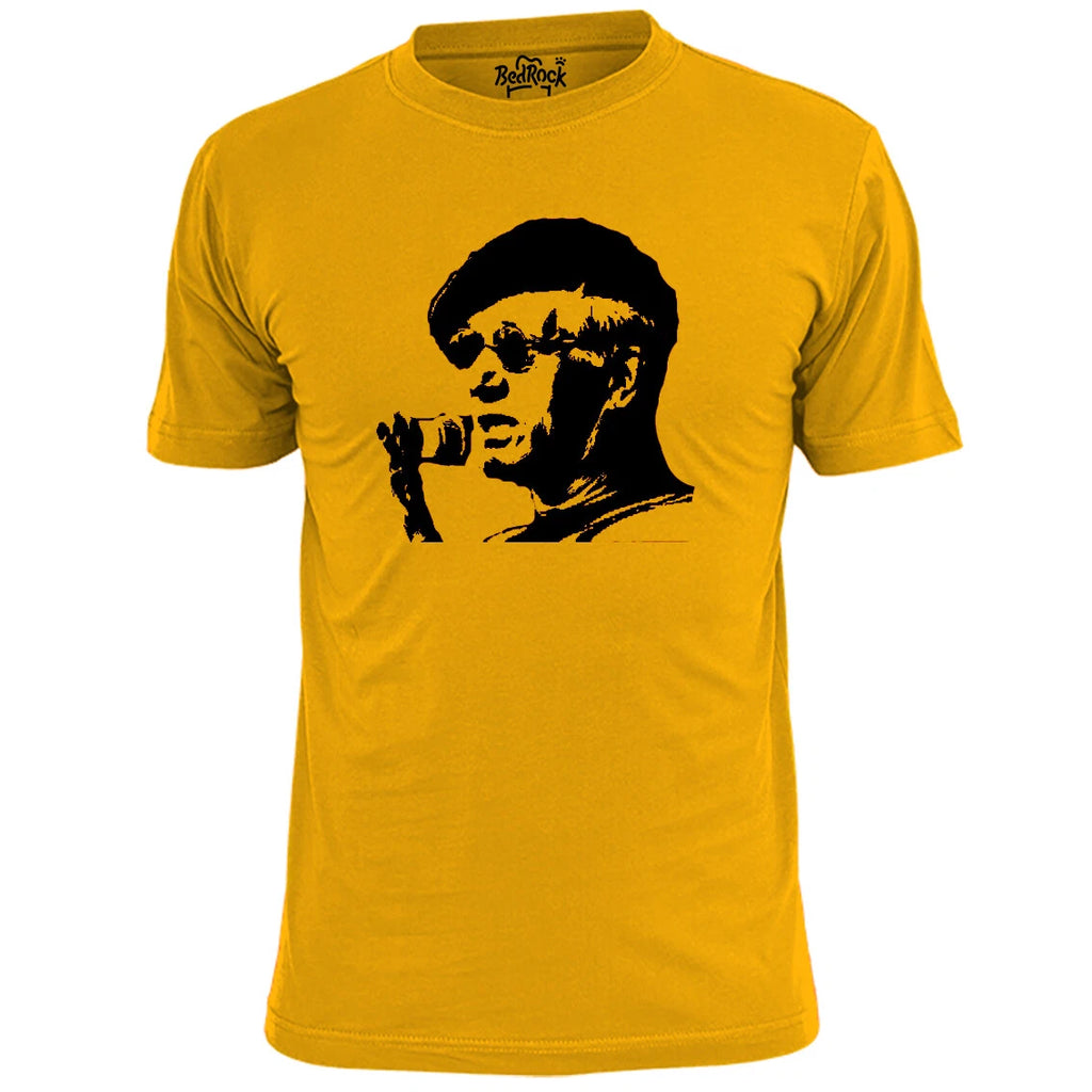 Mens Captain Sensible Stencil Punk T Shirt Damned Anarchy
