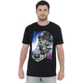 Garfield Dj Lazy T-Shirt S-5XL, Black