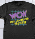 90's Wcw Faded T-Shirt Black XL