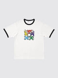 New York Pop Art Keith Haring UNIQLO UT T-Shirts WHITE