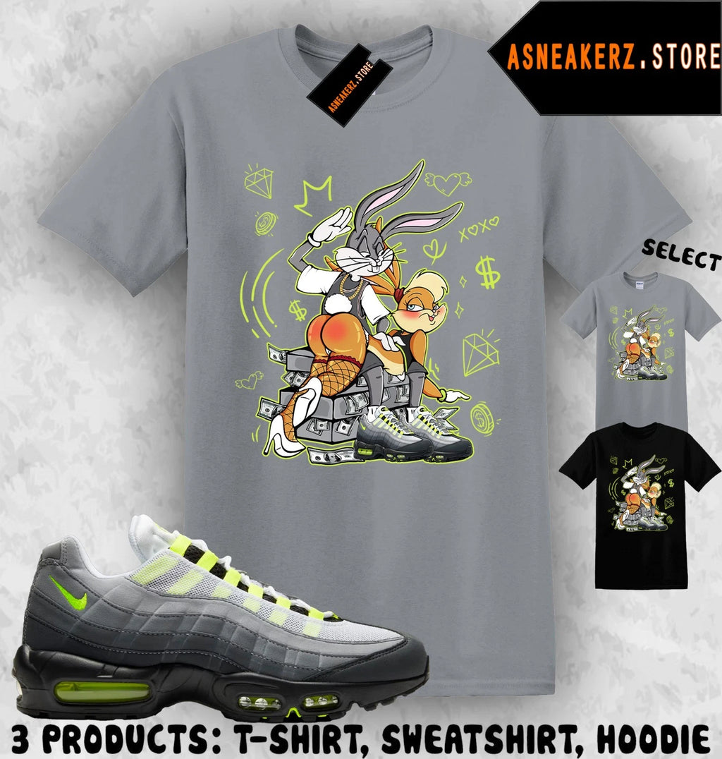 Shirt Match AM 95 Big Bubble Neon 2026 Sneaker Matching Tee Bunny Slap Bugs Lola