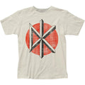 Dead Kennedys Distressed Logo Mens T Shirt Rock Music Classic Band Vintage White
