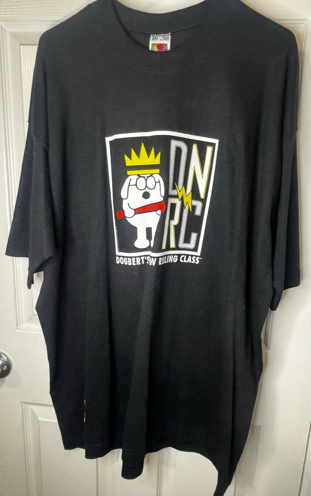 Vintage Dilbert Dogbert T Shirt  XXL  Cartoon Graphic 90s Comic Office Humor Tee