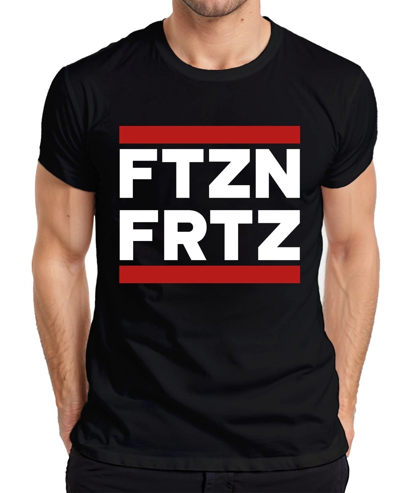FTZN FRTZ Fritz Bundestag Chancellor FTZNFRTZ Merz Politics Satire Men's T-Shirt