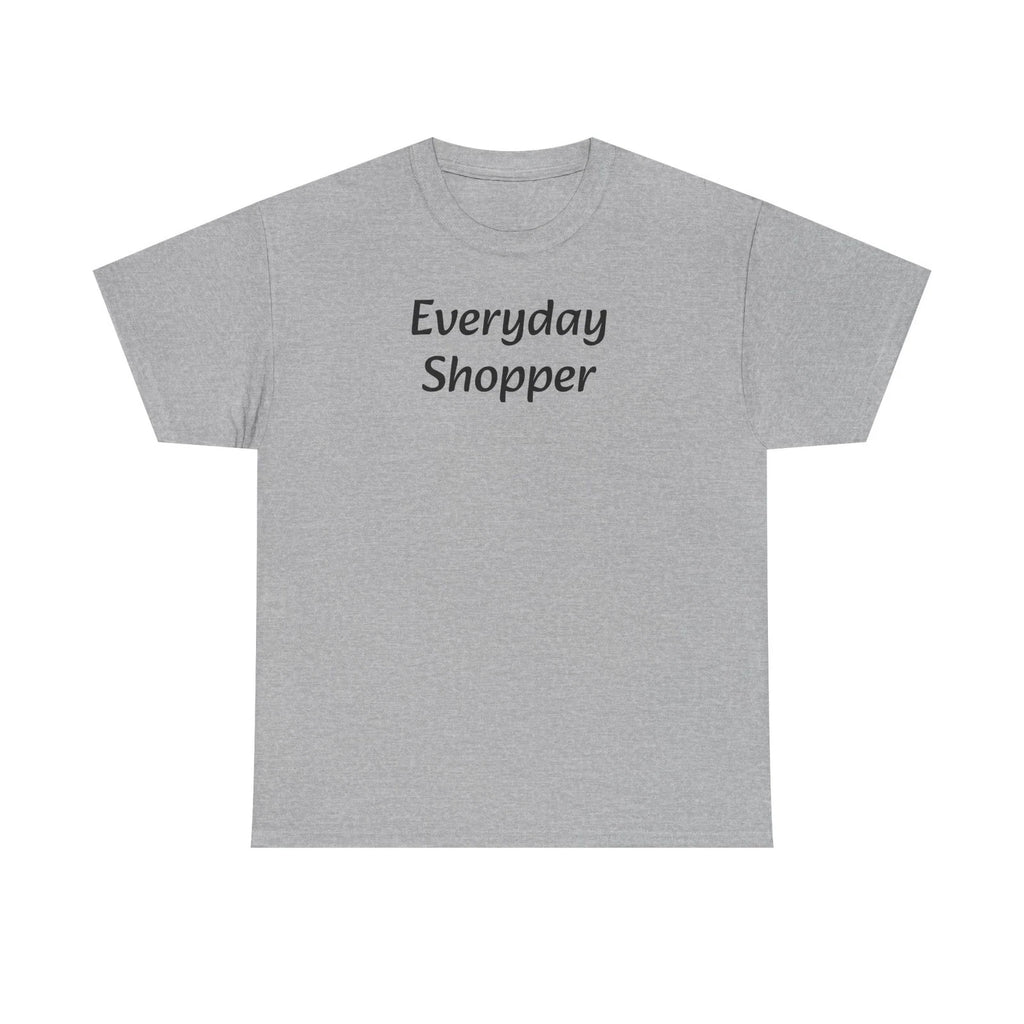 Everyday Shopper T‑Shirt — Minimalist Casual Tee for Retail Lovers