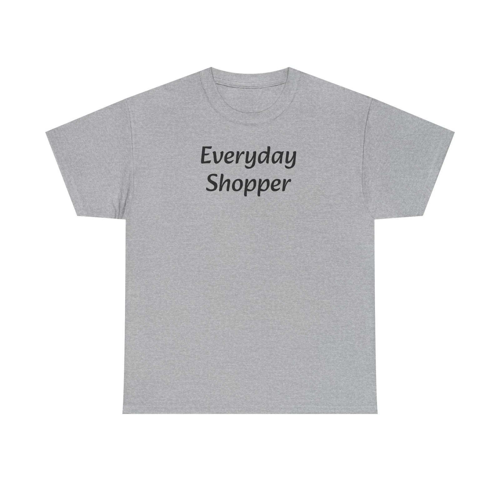 Everyday Shopper T‑Shirt — Minimalist Casual Tee for Retail Lovers