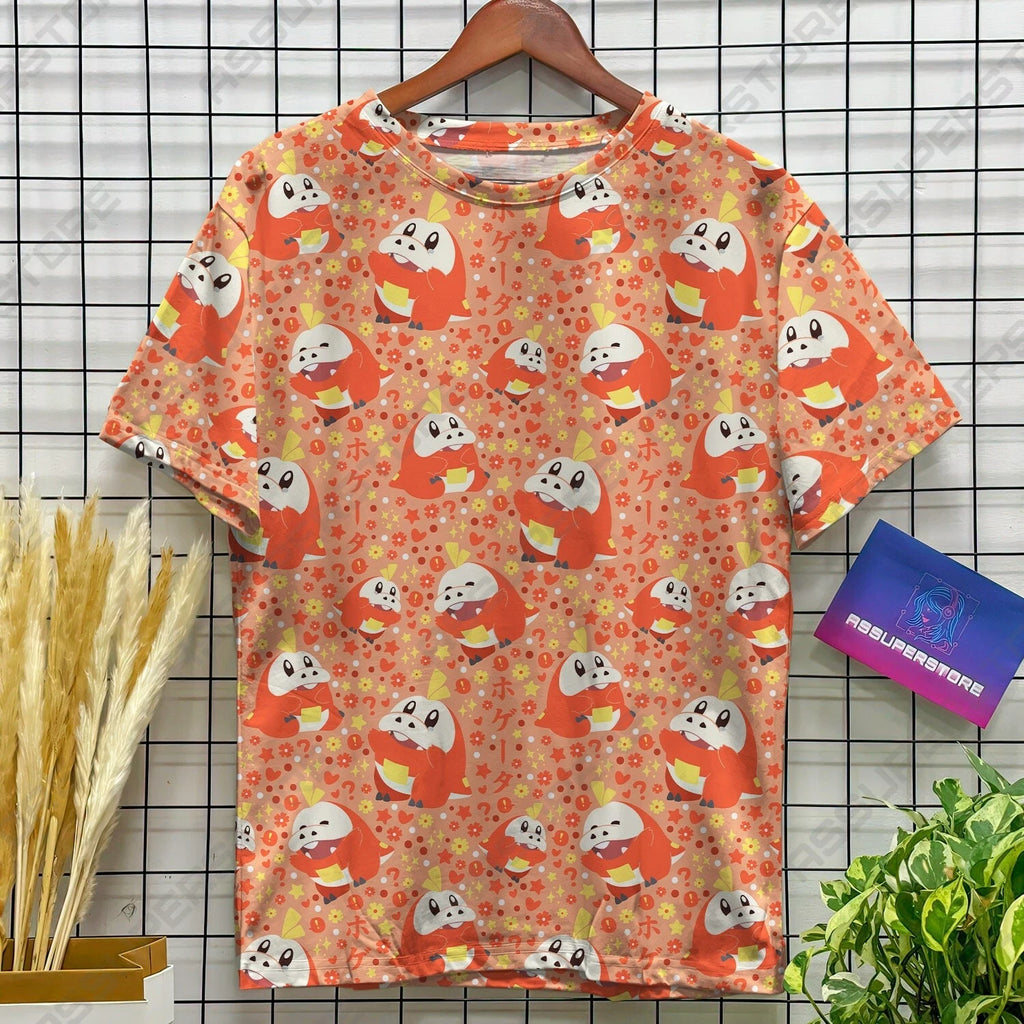 Fuecoco Emote Kawaii Shirt, Fuecoco Personalized Shirt, Fuecoco Plush Funny T sh