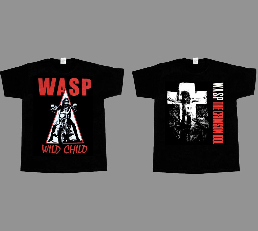W.A.S..P. CRIMSON IDOL WASP wild child NEW SHORT/LONG SLEEVE T-SHIRT