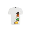5 Cute Cats T-Shirt Kawaii Cat Cartoon Graphic Tee