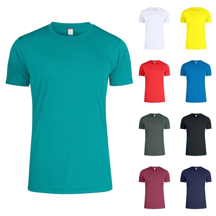 Plus Size Men's Microfiber Short Sleeve T-Shirt No Maxfort No Iron