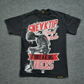 Vintage Sneaktip T Shirt Adult Small Black Skeleton Streetwear Mens Y2K