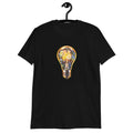 Floral Light Bulb Wildflower Graphic Short-Sleeve Unisex T-Shirt