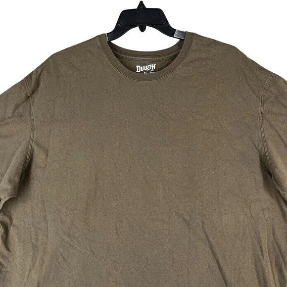 Duluth Trading Co Longtail Shirt Men XXL Relaxed Fit Workwear Utility Core
