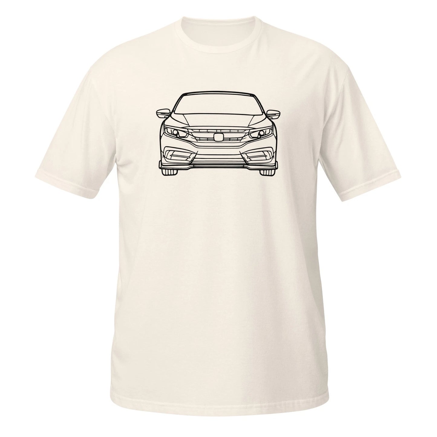 Comfy T-Shirt For Honda Civic 2016 Car Lovers Birthday Gift Stylish Tee Shirt