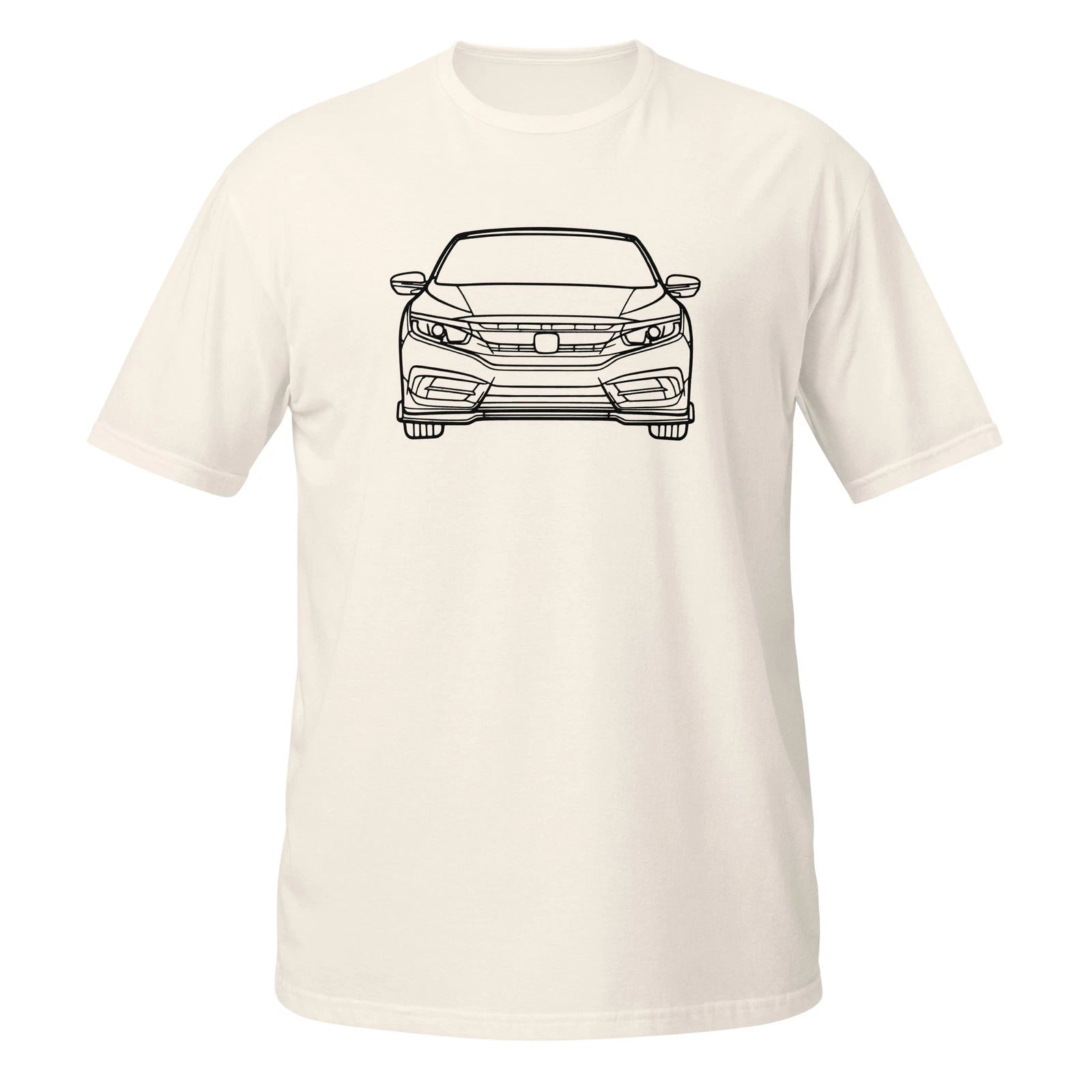 Comfy T-Shirt For Honda Civic 2016 Car Lovers Birthday Gift Stylish Tee Shirt