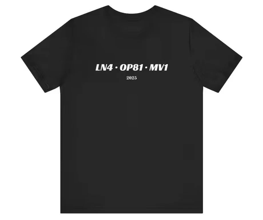 F1 Fight for the World Championship Minimalistic Racing Tee