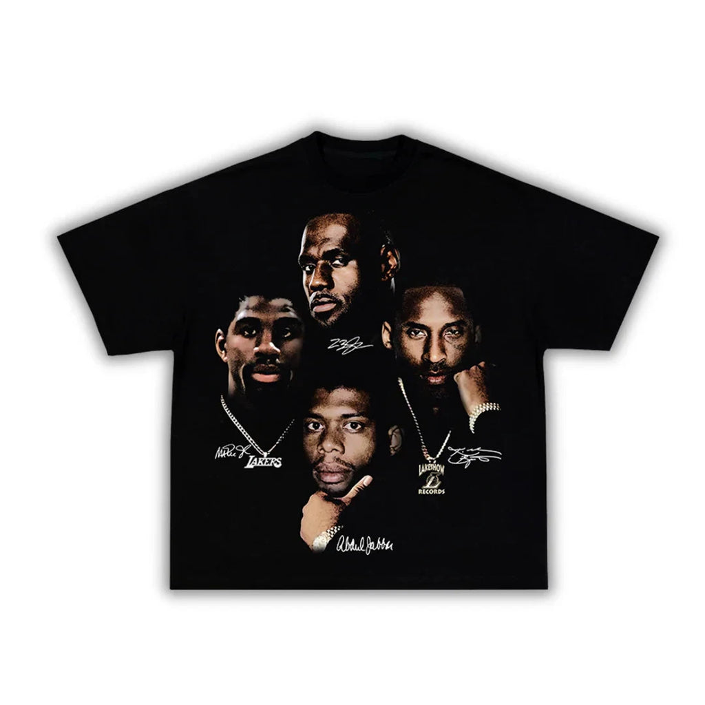 Laker Showtime Vintage Boxy Tee Shirt oversized t-shirt streetwear y2k