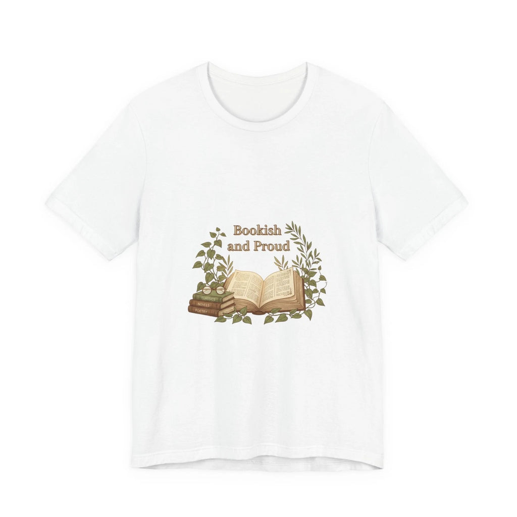 Bookish and Proud Tee | booklover shirt, reading aesthetic