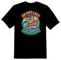 Im not lazy just operating on buffering signal black or white tee funny surf