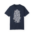 ABCDE Urban Graffiti Art Style Quote :: Unisex Garment-Dyed T-shirt