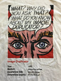 Roy Lichetenstein Image Duplicator Pop Art UT UNIQLO T-Shirt, White, Size XL