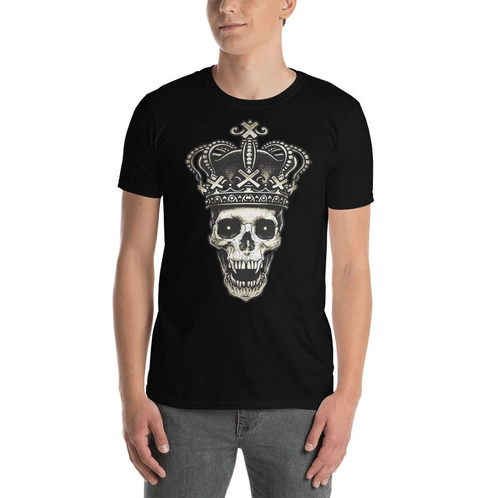 DRAC SKULL KING TRENDY AWESOME GRAPHIC Short-Sleeve Unisex T-Shirt