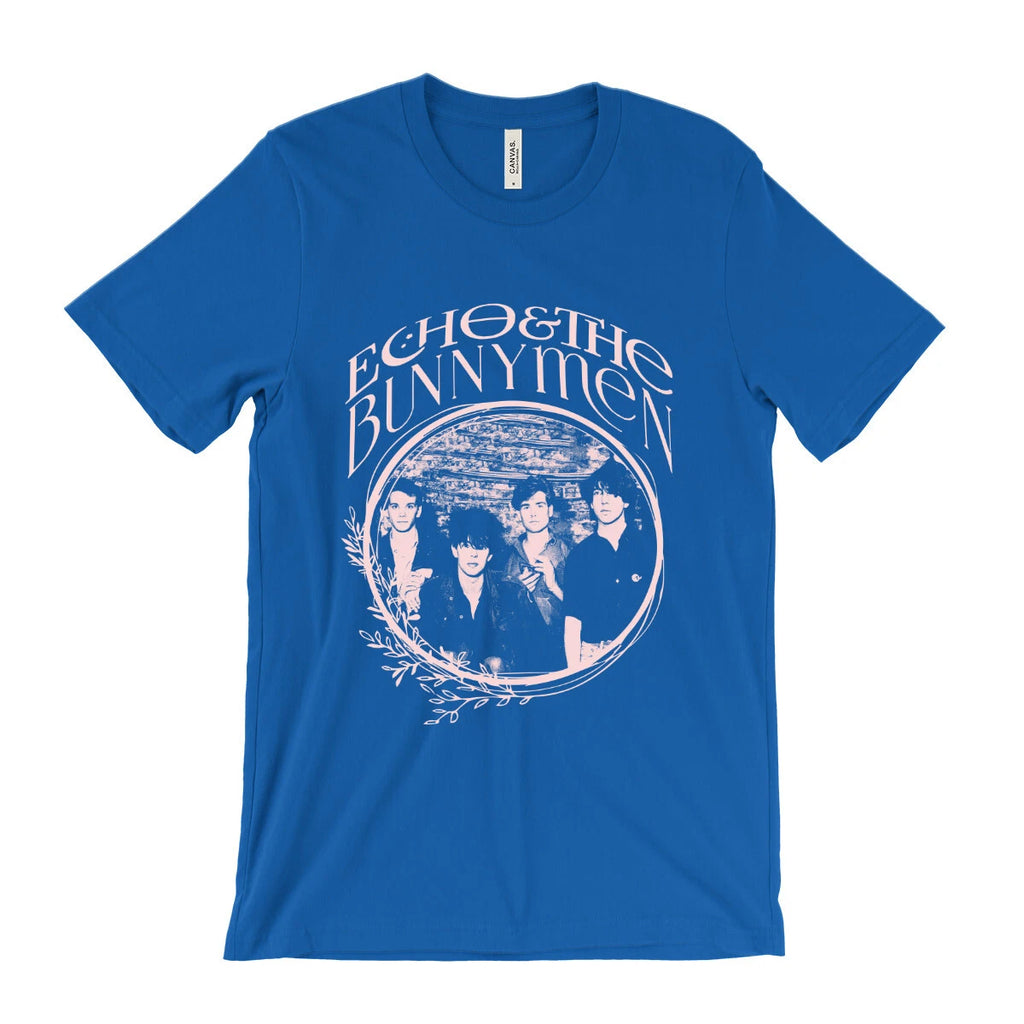Echo & The Bunnymen T Shirt - 80s band shirt Lips Like Sugar Post Punk New Wave