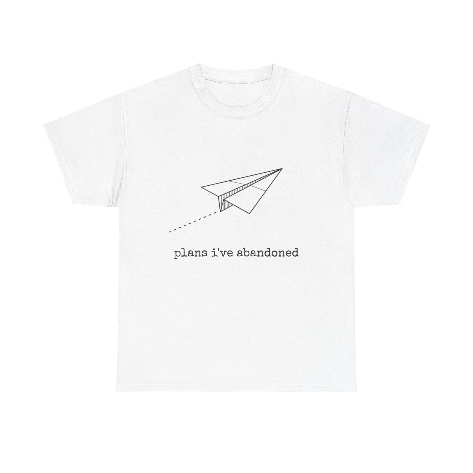 plans i've abandoned Tee | Writer Retro Graphic Shirt