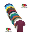Fruit of the Loom Plain Blank Mens Mans Cotton Tee Shirt Tshirt Value T-Shirt