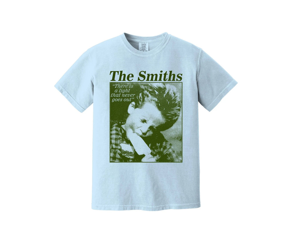 The Smiths Heavyweight T Shirt - There Is A Light That Never Goes Out, 80s goth