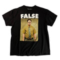 The Office T-Shirt Men's Size Large Black FALSE Dwight Schrute Graphic Print Tee