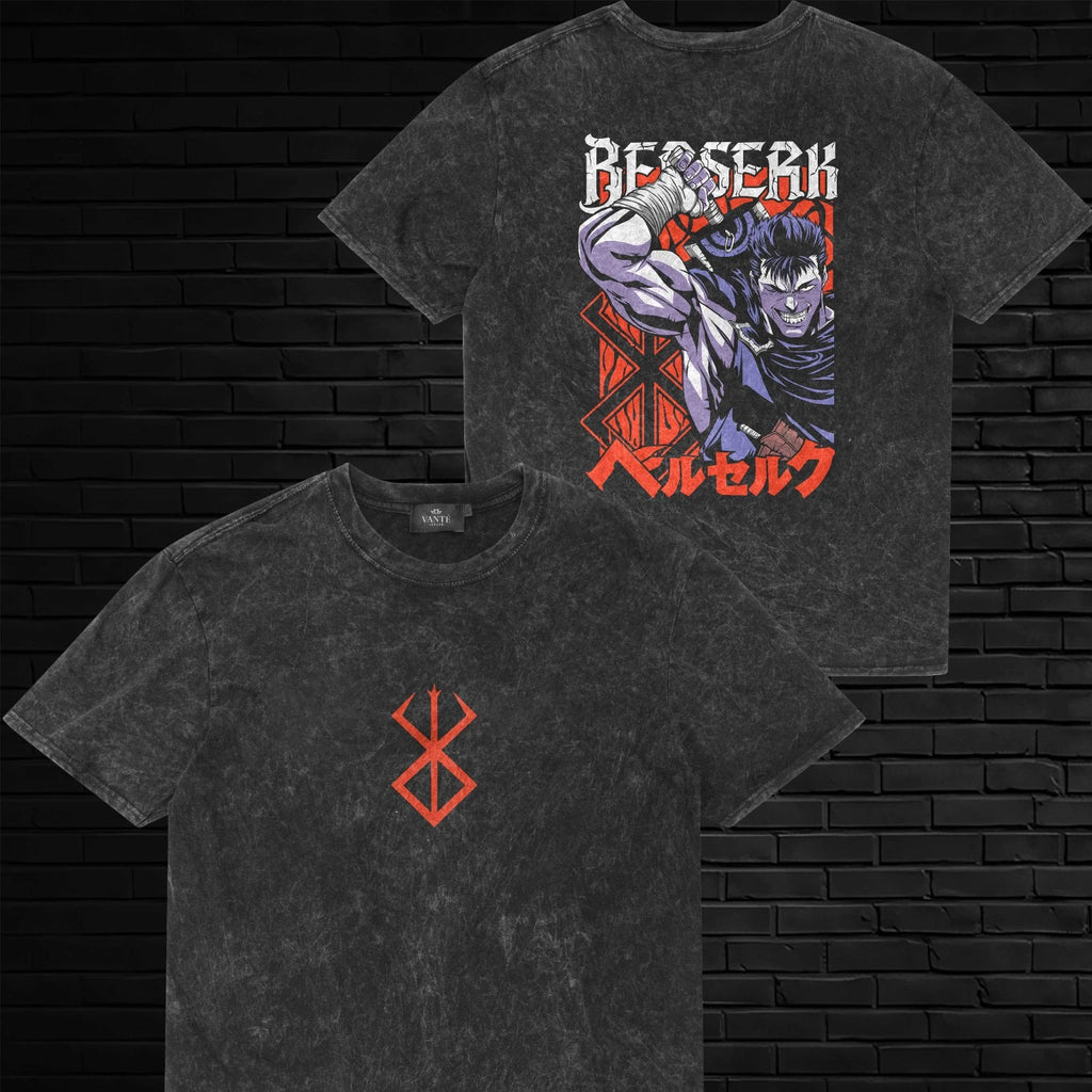 Guts Brand of Sacrifice Anime T-Shirt Dark Fantasy Graphic Tee