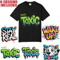 Street Art Style Graffiti Tshirts Designs, Comfort Colors, Unisex Streetwear Tee