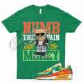 NUMB T Shirt for  Air Max 90 Running Club Roma Mean Green Orange Pollen 1 5
