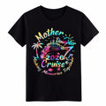 Mother Daughter Cruise 2026 T-Shirt-Vintage Vacation Graphic Tee Free Shipping