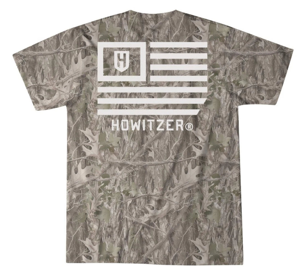 Howitzer Clothing Men's T-shirt Slant Flag