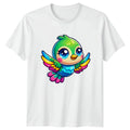 Cute Colorful Bird Animals Bird Lover Graphic Mens T-Shirt Womens Tee