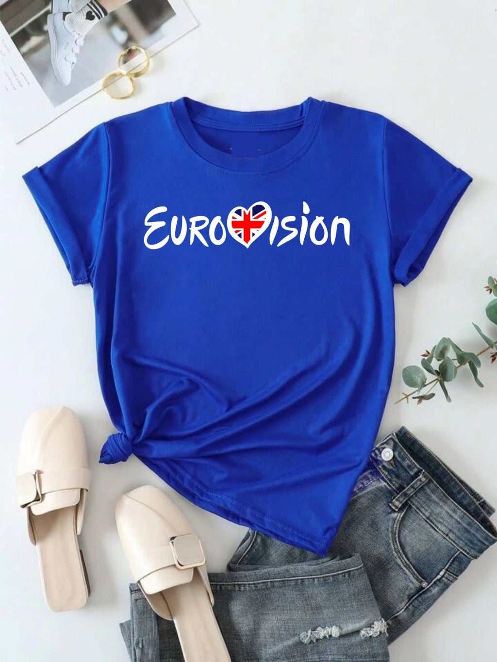 Unisex Eurovision Song Contest Austria 2026 T-Shirt TEE MUSIC TV Show Adults Top