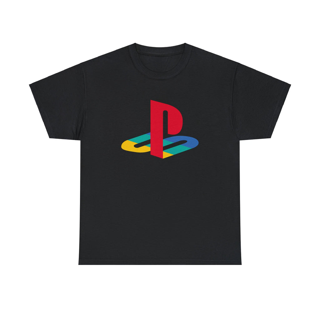 Playstation Classic Logo Black White Gaming T Shirt Tee Clothing Street Fashion
