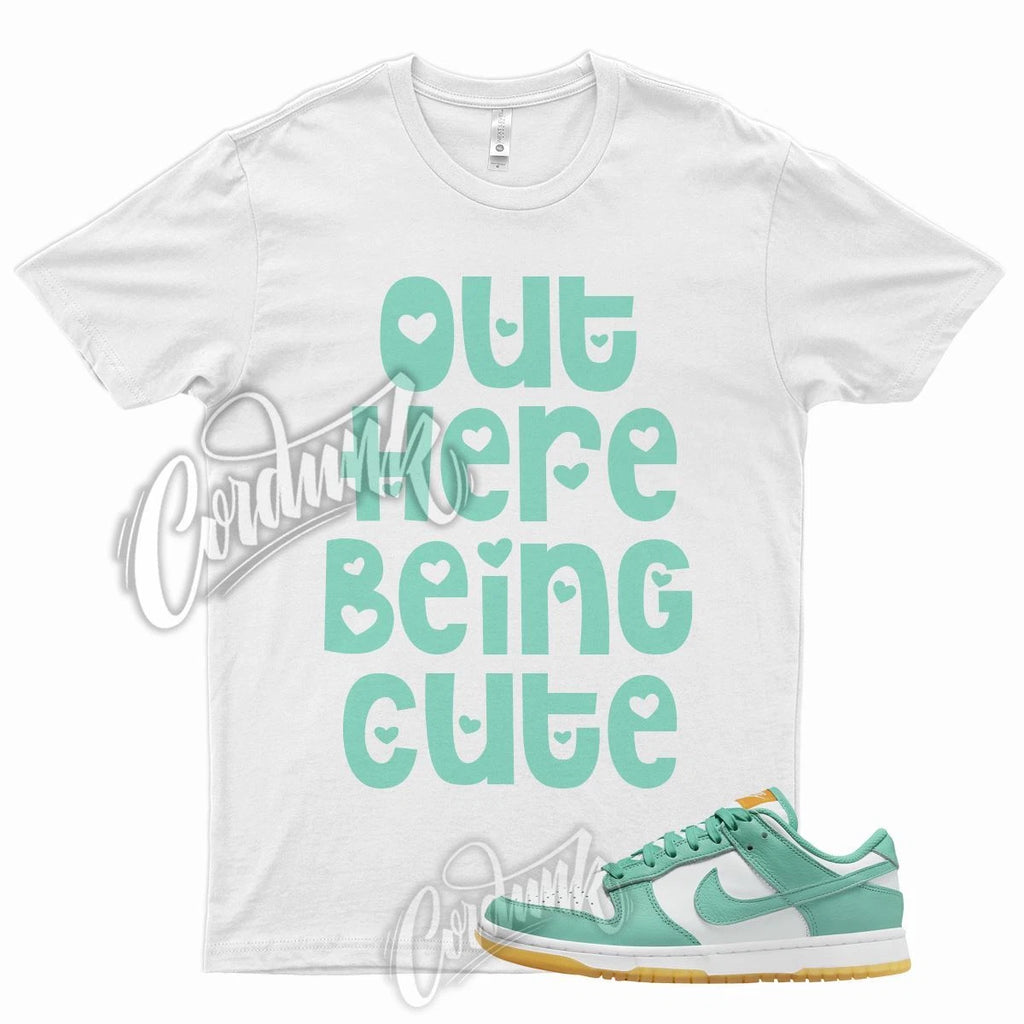CUTE T Shirt for N Dunk Low WMNS Teal Zeal Washed Kumquat Green Glow 1