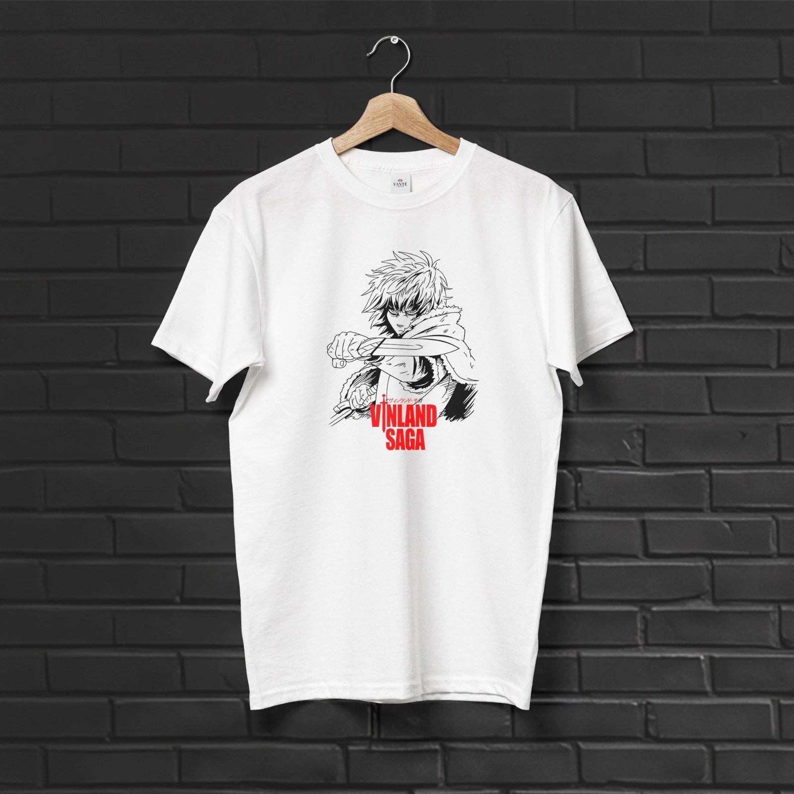 Thorfinn Karlsefni Viking Warrior Graphic Anime T-Shirt Men Unisex Heavy Cotton
