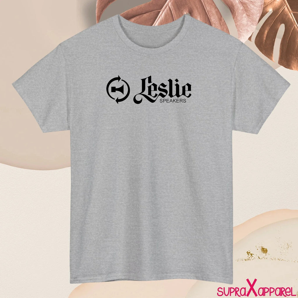 Leslie Speaker Logo Mens T-Shirt Cotton Graphic Tee Made in USA S-5XL Colors