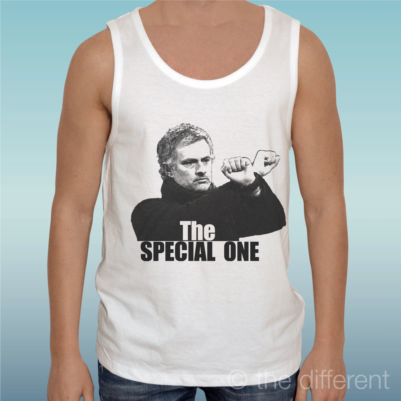 Canotta T-Shirt " Mourinho Special One " Gift Idea Road To Happiness