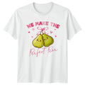 Cute Pears Kawaii Fruit Mens T-Shirt Womens Tee Graphic Unisex Top