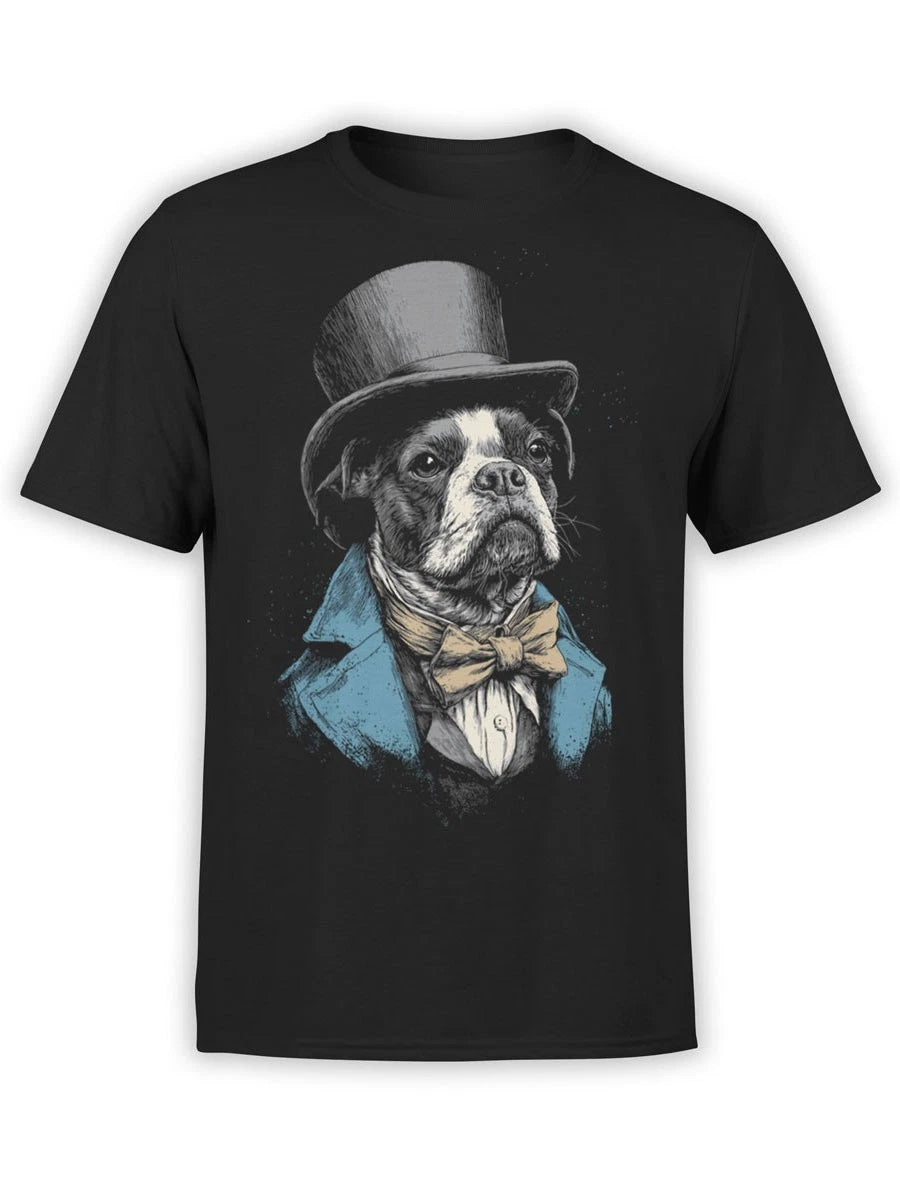 FANTUCCI Sir Barkington T-Shirt | Elegant Dog Gentleman Tee | Unisex
