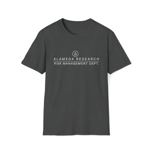 Alameda Research Risk Management T-Shirt Funny Crypto Tee Cryptocurrency Humor