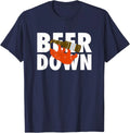 Beer Down Football Fan - Chicago Beers Drinking Party Unisex T-Shirt