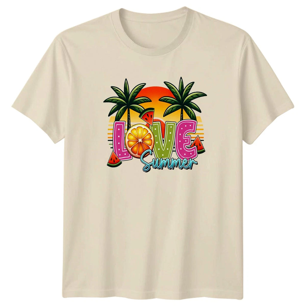 Love Summer T-Shirt Tropical Aesthetic Vacation Apparel