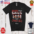 Custom Name Thanks For Not Swallowing Us; Mother's Day Basketball Player T-Shirt