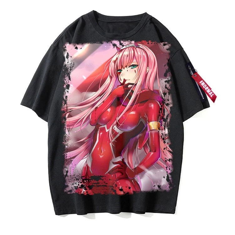 DARLING in the FRANXX anime manga T-shirt shirt undershirt polyester unisex